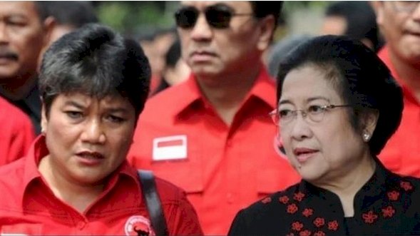 Ribka Tjiptaning dan Megawati / net