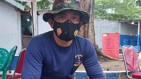 Pasops Denjaka Marinir TNI AL Letkol Mar Romanimbun Butarbutar/RMOL
