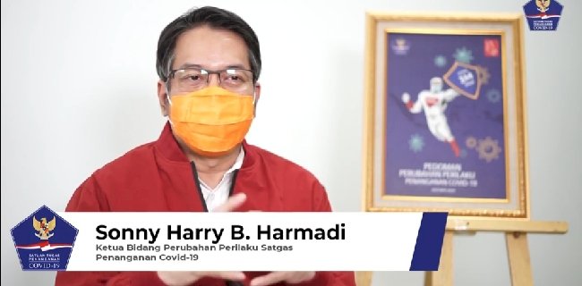 Ketua Bidang Perubahan Perilaku Satgas Penanganan Covid-19, Sonny Harry B Harmadi/Net