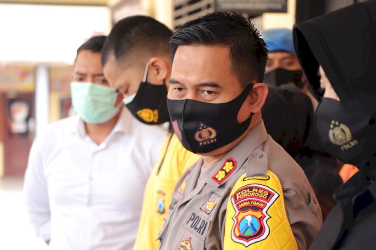Kapolres Ponorogo, AKBP Mochammad Nur Azis/RMOLJatim