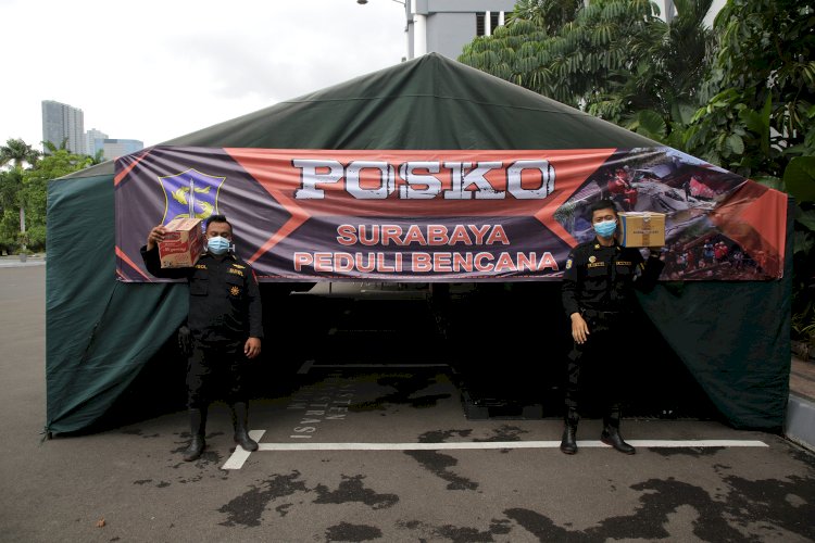  Posko Surabaya Peduli Bencana'/RMOLJatim