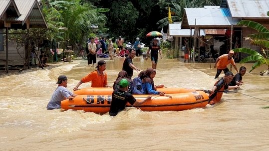 Banjir di Kalsel / net