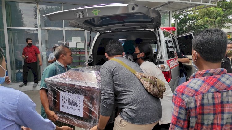 Suasana pemakaman korban Sriwijaya Air /RMOLJatim