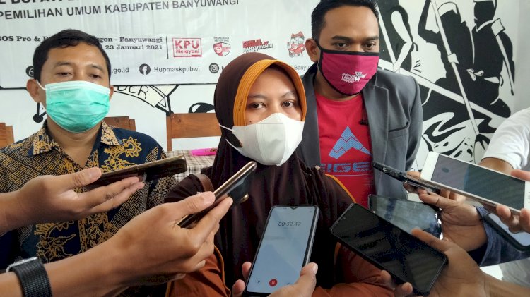 Ketua KPU Banyuwangi, Dwi Anggraini Rahman/RMOLJatim