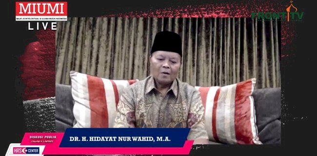 Wakil Ketua MPR RI Hidayat Nur Wahid/Net