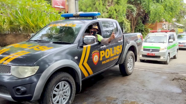 Pendistribusian vaksin Sinovac dikawal oleh Kepolisian Sektor dan Koramil masing-masing kecamatan/RMOLJatim