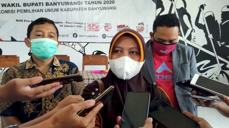 Ketua KPU Banyuwangi Dwi Anggraini Rahman/RMOLJatim