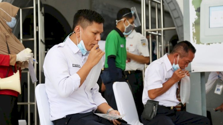 Ujicoba GeNose C19 untuk Screening Covid-19 pengganti Rapid antigen dan swap di Stasiun
