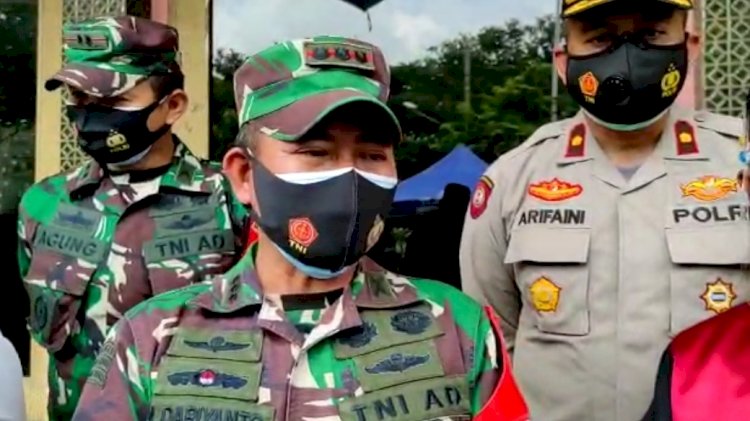 Komandan Komando Resor Militer (Danrem) Kolonel inf M. Dariyanto