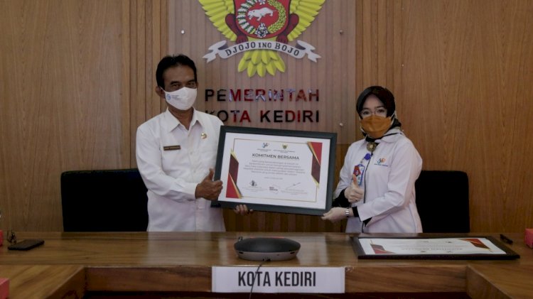 Pemkot Kediri dan BPS Komitmen Bersama Satu Data Indonesia