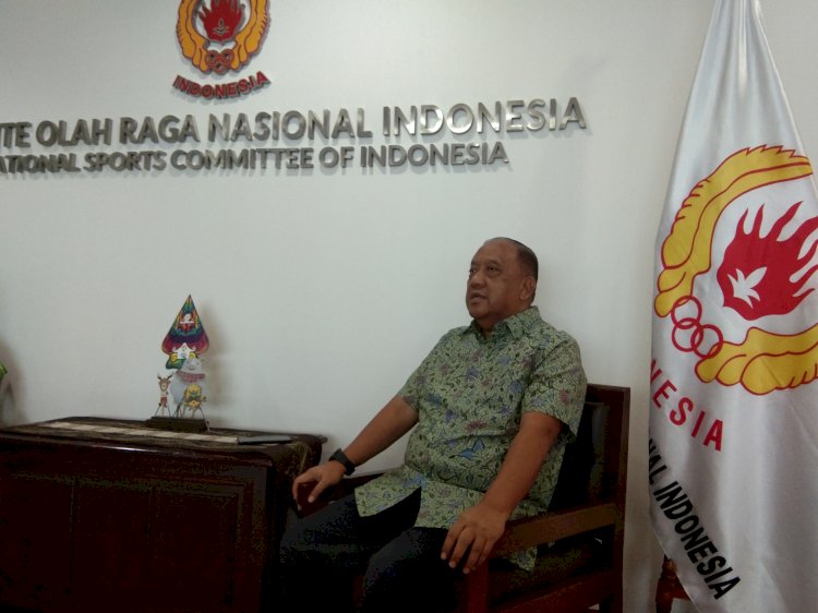 Ketua Umum KONI Pusat Letjen TNI (Purn) Marciano Norman/RMOLJatim