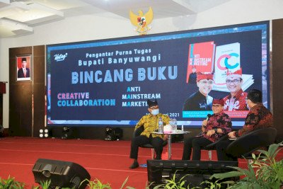 Bincang buku Creative Collaboration/Dok Hms