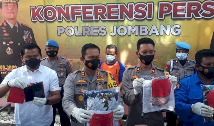 press rilis kasus pencabulan santri/Ist