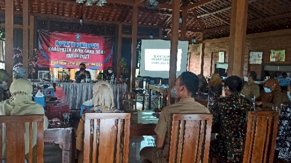 Rapat koordinasi KLA di Balai Roso, Kabupaten Ponoro