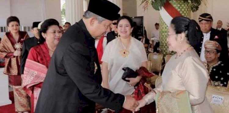 Megawati Soekarnoputri dan Susilo Bambang Yudhoyono/Net