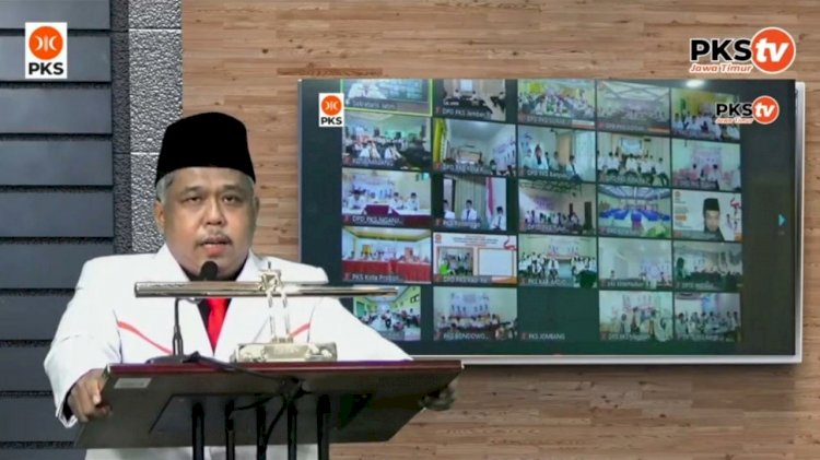 Ketua DPW PKS Jawa Timur Irwan Setiawan/ repro