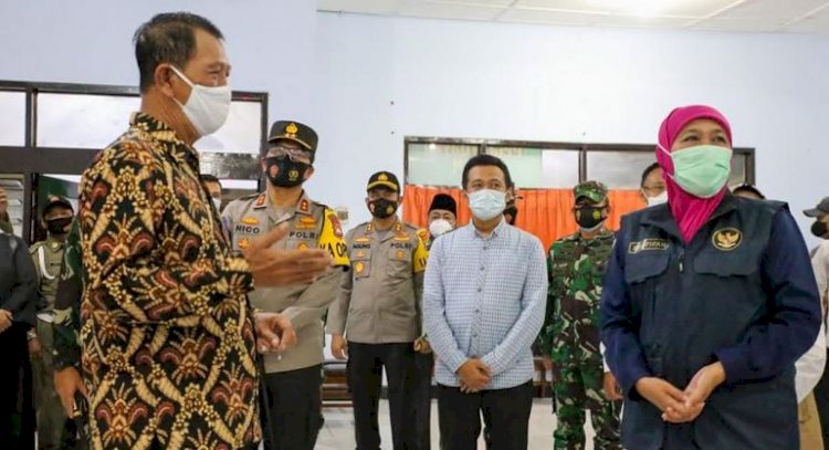 Gubernur Khofifah dan jajaran Forkopimda berkunjung ke Jombang/Ist