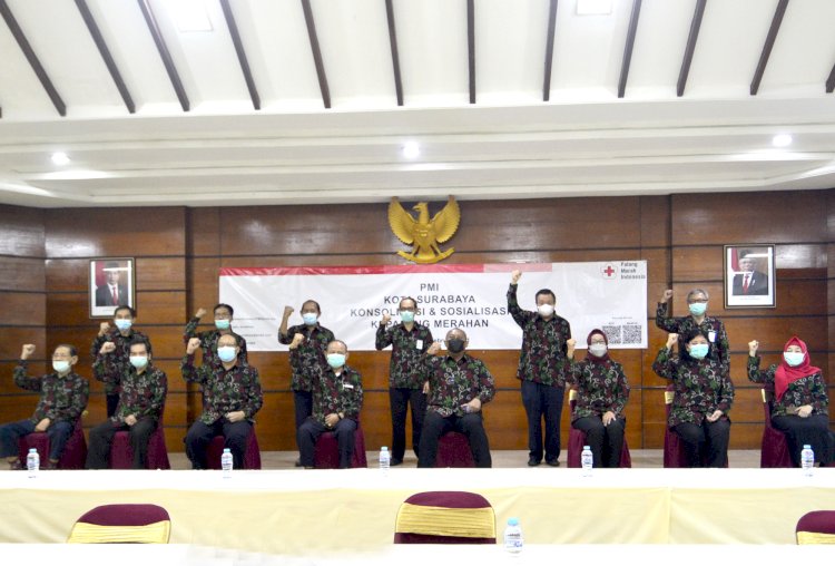 Hendro Gunawan saat konsolidasi dan Sosialisasi Kepalang Merahan PMI/Ist