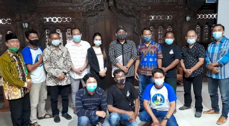 Rapat paguyuban sor terop dengan Bupati Ngawi Ony Anwar/Ist