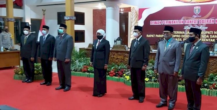 Sertijab Bupati Ngawi dihadiri Gubernur Jatim/Ist