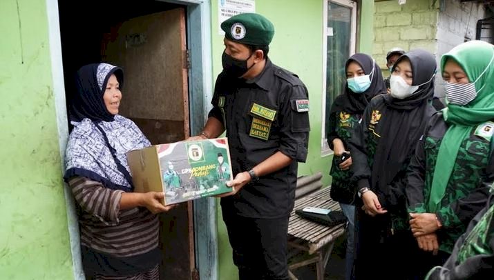 Aksi peduli Gerakan Pemuda Ka'bah (GPK) Jombang/Ist