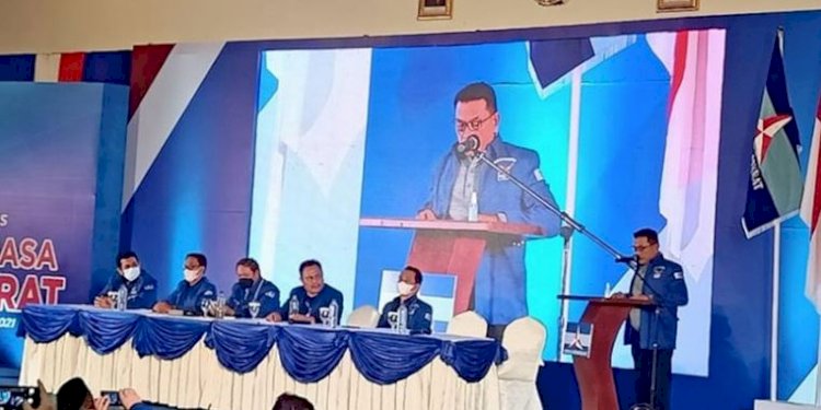 Kepala Staf Kepresidenan (KSP), Moeldoko hadir di acara yang mengatasnamakan KLB Demokrat di Deli Serdang/RMOLSumut