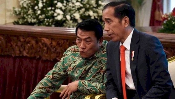 Presiden Jokowi dan Moeldoko