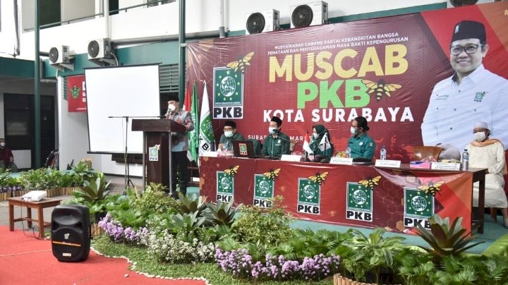 Eri Cahyadi menghadiri Muscab DPC PKB di kantor DPC PKB Surabaya/RMOLJatim