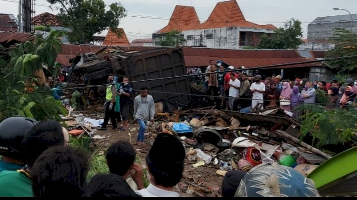 Lokasi kecelakaan