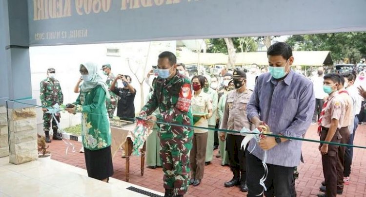 Wali Kota Kediri Abdullah Abu Bakar meresmikan panti asuhan Kodim 0809/Ist