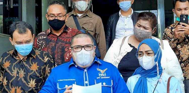 Ketua Bidang Advokasi dan Hukum Partai Demokrat KLB, Razman Arif Nasution/Net