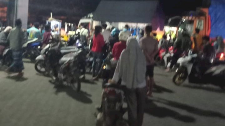 Salah satu TKP Kecelakaan 