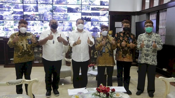 Direksi PLN Group berkunjung ke Wali Kota Surabaya/RMOLJatim