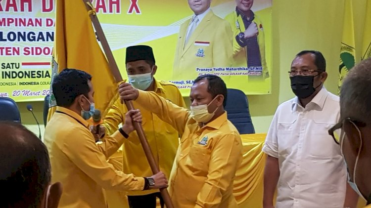 Adam Rusydi resmi pimpin Golkar Sidoarjo/RMOLJatim