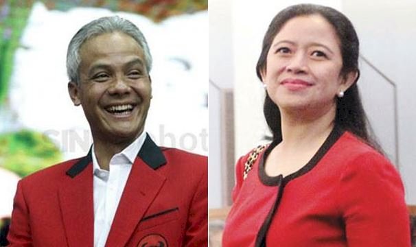 Gubernur Jawa Tengah Ganjar Pranowo dan Ketua DPP PDIP Puan Maharani/Net