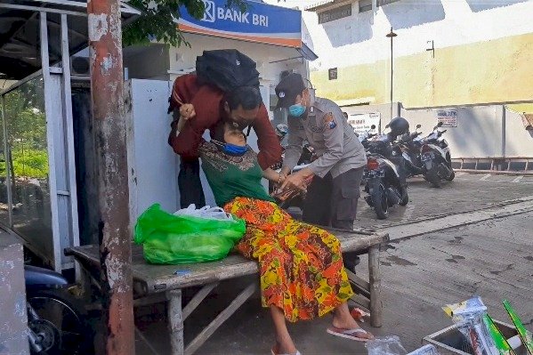 JR, saat diamankan Polisi/RMOLJatim