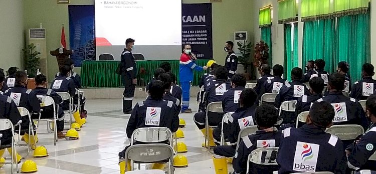 Pembukan Pelatihan di Aula Unit Pelaksana Teknis (UPT) Balai Pelatihan Tuban/RMOLJatim