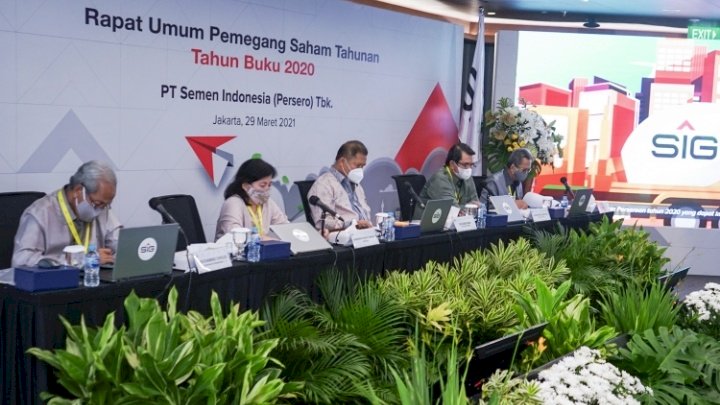 SIG gelar Rapat Umum Pemegang Saham Tahunan 2021/Dok Hms