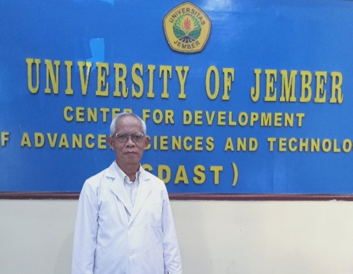 Direktur  Center for Development of Advanced Science and Technology Universitas Jember, Prof.Bambang Sugiharto/RMOLJatim