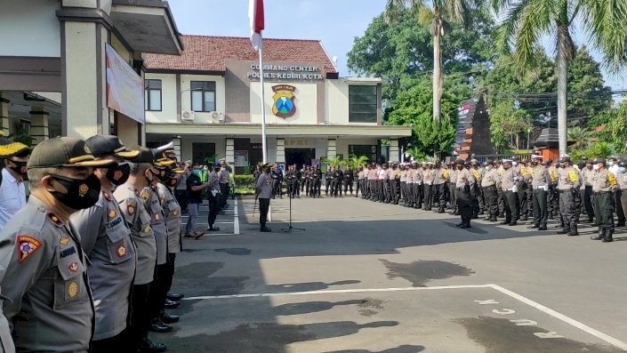 Apel siaga personil Polres Kediri Kota 