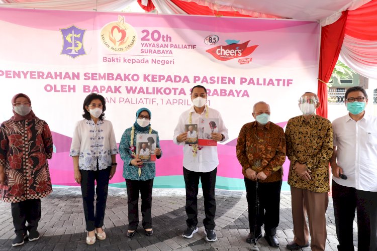 Eri Cahyadi saat menghadiri acara Peringatan 20 tahun Yayasan Paliatif Surabaya/RMOLJatim