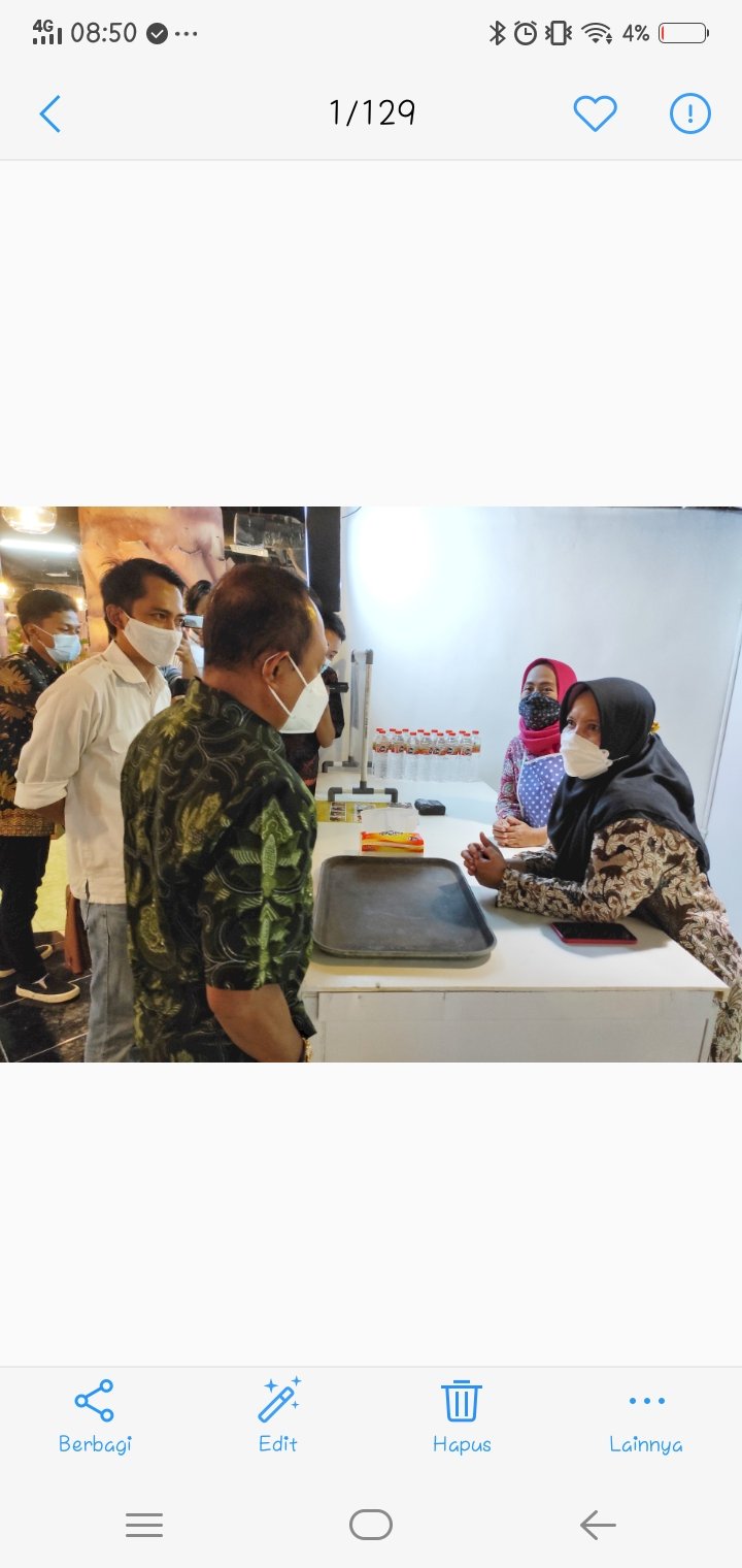 Armuji menghadiri opening food vacation yang ada di Mal Marvell City Surabaya/ist