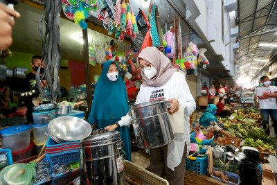 Hari Belanja Pasar Rakyat dan UMKM/Dok Hms