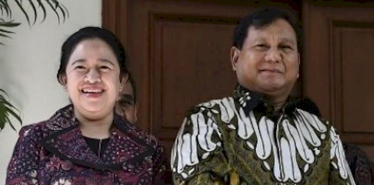 Prabowo Subianto dan Puan Maharani/Net