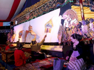 Pagelaran Wayang Kulit/Dok Hms