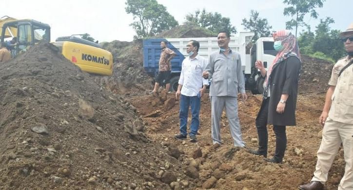 Komisi IV DPRD Banyuwangi melakukan sidak ke lokasi tambang galian C/ist