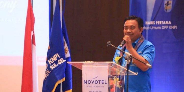 Ketua Umum DPP Komite Nasional Pemuda Indonesia (KNPI) 2018-2021, Haris Pertama/Ist