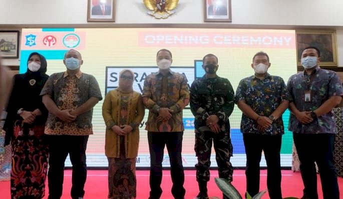    Bersama Forpimda, Eri Cahyadi resmi membuka pameran UMKM virtual/RMOLJatim