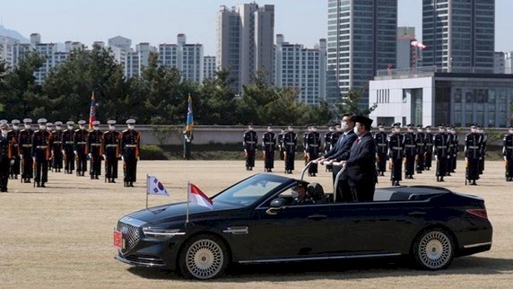 Kunjungan Menhan Ke Korea Selatan / net