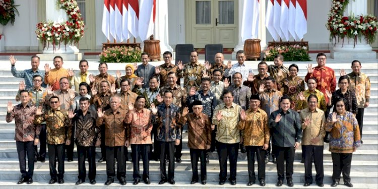 Menteri Kabinet Kerja periode kedua/Net